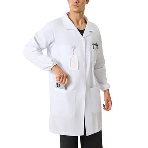 {"defaultLocale":null,"langAndValueMap":{"fr_FR":{"autoTranslate":true,"value":"Blouse de laboratoire médicale personnalisée 2025 avec logo, respirante, couleur personnalisée","translateEngineVersion":"AE_TRANS"}}} - Product Image 1
