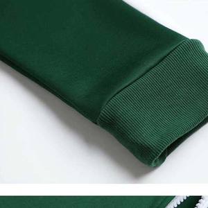 Trajes de chándal personalizados con logotipo Conjuntos de chándales para hombre Zip Up Jogger Conjunto de dos piezas Ropa deportiva Ropa de entrenamiento Trajes de chándal de invierno de algodón - Product Image 3