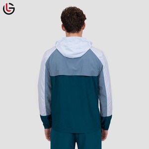Service OEM ODM Veste coupe-vent imperméable à capuche et col montant pour homme Veste d'hiver personnalisée écologique pour l'extérieur - Product Image 2