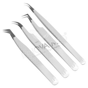 INNOVAMED INSTRUMENTS Pinzas para Pestañas de Acero Inoxidable Ecológicas con Agarre Cómodo y Mango Antideslizante para Extensiones de Pestañas - Product Image 6