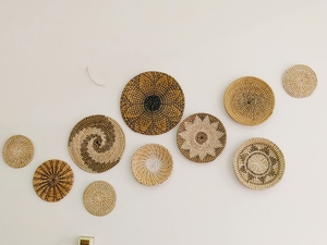 Panier mural artisanal en jonc de mer Design d'intérieur décoratif par des artisans du Vietnam pour la décoration murale de la maison - Product Image 4