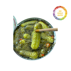 Concombres marinés en conserve frais et croquants au goût authentique à base de concombres de qualité supérieure et de solution de saumure naturelle - Product Image 5