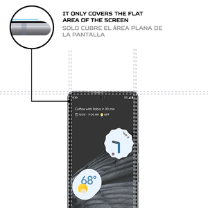 ฟิล์มกันรอยหน้าจอ ANTISHOCK สำหรับกูเกิล พิกเซล 7 โปรฟิล์มป้องกันระดับพรีเมียม - Product Image 4