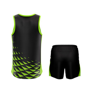 Traje de Jogging para hombre, ropa de entrenamiento profesional para correr, uniforme de pista y campo - Product Image 2