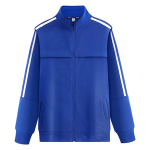 Personalizado Nueva llegada Chándal Fútbol Hombres Chándales Logo Tech Fleece Zip Plain Jogging Hombres Chándal Hombres Sudaderas con capucha - Product Image 3