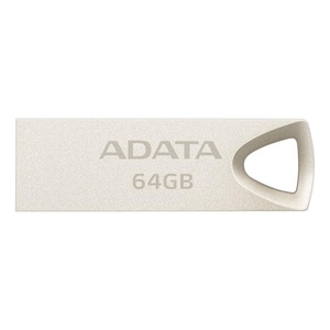 Adata UV210 64GB USB 3.0 Flash Drive Nuovo in Metallo Argento Stile Chiave con Logo Inciso Cordino Stile Chip Compatibile PC Confezione Regalo - Product Image 2