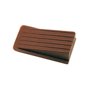 Fermaporte in ABS, autoadesivo a cuneo bianco (pz.8) - Product Image 1