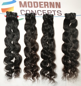 Cheveux brésiliens crus non transformés, os vierge, vague de corps, paquets de cheveux humains, vente en gros de cheveux humains vierges crus à cuticule alignée - Product Image 4