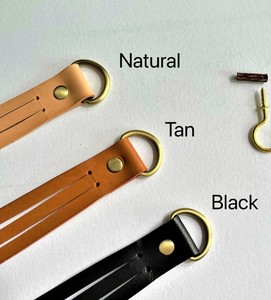 Best Selling Leather Curtain Tie-Back Elegant Window Treatment - Product Image 2