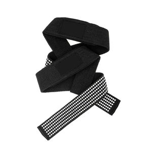 Logo personnalisé de sangles d'haltérophilie de coton pour le modèle d'industrie de bodybuilding et de forme physique - Product Image 3