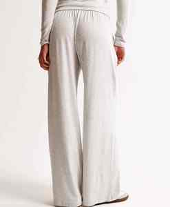 2025 nouveauté haute qualité broderie personnalisée Logo jambe droite Baggy pantalons de survêtement pour femmes décontracté Hip Hop Style solide motif - Product Image 4