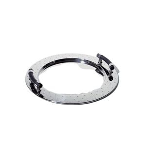 ถาดเสิร์ฟเหล็กขัดเงาแบบโมเดิร์น AG พร้อมหูจับ ดีไซน์ลายสลัก สำหรับใช้ในบ้าน โรงแรม ร้านอาหาร งานแต่งงาน งานปาร์ตี้ สปา - Product Image 4