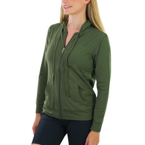 Sudaderas con Capucha de Invierno Casuales de la Mejor Calidad para Mujer, Sudadera con Capucha de Punto Extra Grande con Cierre para Mujer, para Uso Casual - Product Image 4