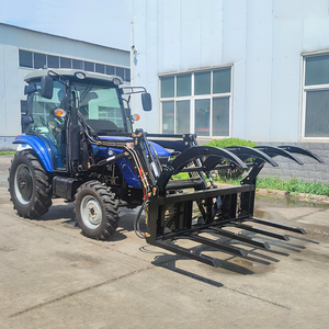 รถแทรกเตอร์ขนาดเล็ก เครื่องยนต์ดีเซล ระบบไฮดรอลิกแบบตรวจจับแรงโหลด พร้อม SCV 5 ตัว รถแทรกเตอร์ล้อขนาดกะทัดรัด - Product Image 1