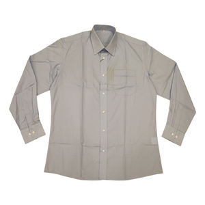 Nueva llegada personalizar hombres moda camisa verano casual color sólido manga larga camisa para hombres vacaciones - Product Image 4