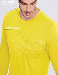 Logo personnalisé lourd 100% coton de haute qualité T-Shirt hommes Slim Fit anti-rides col rond manches longues respirant Streetwear - Product Image 5
