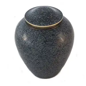 Pet Products Wholesale Cremation Human Ashes Adult Metal Urn/Cremation Urn/Classic Funeral Supplies Urns high quality enamel urn