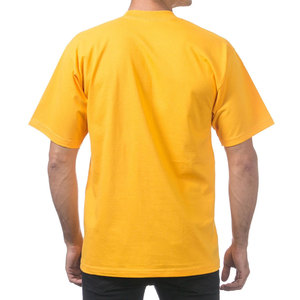 T-shirt en coton surdimensionné unisexe de haute qualité, col rond, doux et durable, 280g, tissu respirant, motif solide, streetwear pour hommes - Product Image 2