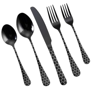 Cubiertos elegantes hechos con juego de cubiertos de acero inoxidable para fiesta, diseño personalizado para uso regular - Product Image 5