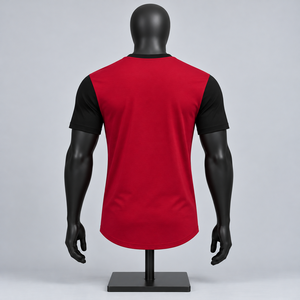 Conjunto de Verano para Hombre de Alta Calidad, Cuello Redondo, Bandera Americana, Informal, Tejido de Poliéster/Algodón, Secado Rápido, Dos Piezas, Camiseta y Pantalones Cortos - Product Image 4