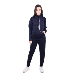 Nuevo logotipo personalizado impresión Material de algodón deportes Fitness desgaste mujeres entrenamiento desgaste chándal venta al por mayor mujeres chándales - Product Image 1