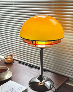 Produsen lampu Cina bohlam Led bulat kap lampu meja jamur suasana lampu malam - Product Image 2