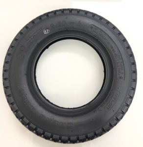 Cheng Shin 2,50-6 C177 Neumático de aire negro Neumático para scooters de movilidad Shoprider - Product Image 1