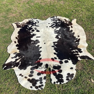 Poils brillants attrayants peaux de vache naturelles pour sacs de décoration canapé chaussures ceintures vestes - Product Image 3
