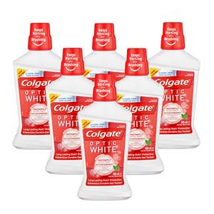 Colgate Optic White rince-bouche à vendre Formule de blanchiment de qualité supérieure pour les soins bucco-dentaires Prix abordable maintenant disponible - Product Image 1