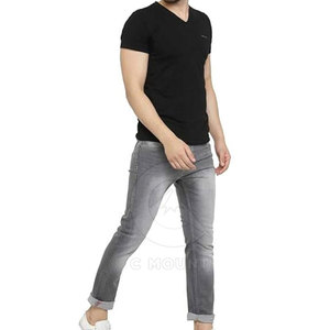 Best Quality Breathable Solid Color <b>Men</b> <b>Jeans</b> Pant New Fashion Hot Sale Streetwear <b>Men</b> <b>Jeans</b> Pant - Product Image 5