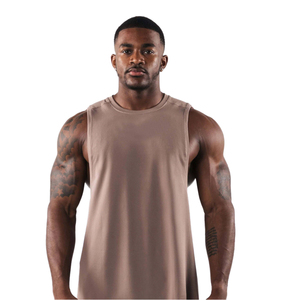 Wholesale OEM Custom Logo Quick Dry Cotton Men's Tank Tops Athletic Muscle Fitness Wear with Sleeveless <b>Running</b> <b>Singlet</b> Design - Product Image 1
