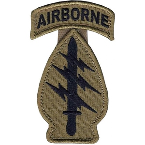 แผ่นผ้าปักลายแบบห่วงตะขอรูปอากาศลายกองกำลังพิเศษแบบอเมริกันออกแบบได้ตามต้องการ - Product Image 3