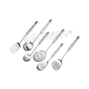 Poêle à frire professionnelle en acier inoxydable à trois plis de 12 pouces Ustensile de cuisine de haute qualité de haute qualité - Product Image 6