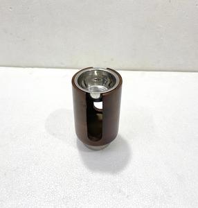 Brûleur d'encens en bois 100% naturel, diffuseur d'huiles essentielles, fait à la main, cadeau d'affaires, bois avec incrustation métallique, brûleur de charbon de bois - Product Image 4