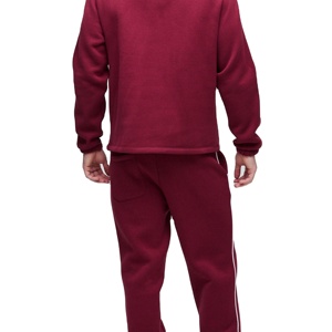 Hot Selling Men's Quick Dry Tracksuit Custom Colors 100% Cotton <b>Sets</b> Fashionable Logo Quick Dry Training Gear Men's Tracksuit - Product Image 4
