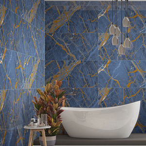 กระเบื้องพอร์ซเลนเคลือบเงาสูงสีฟ้าเอสตราด้า - Product Image 1