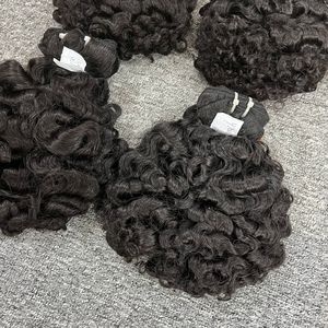 Haute Qualité 100% Extensions De Cheveux Vierges En Gros Grand Stock Birman Bouclés Couleur Claire Vietnamien Trame De Cheveux Bruts - Product Image 3