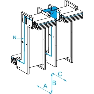 Per SCHNEIDER ELECTRIC KTC6300ZP4 CANALIS KT 4X6300CO ZED su Busway e Cavo Piatto - Product Image 1