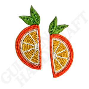 Pendientes bordados en forma de pájaro multicolor hechos a mano, joyería inspirada en la naturaleza Bohemia - Product Image 4