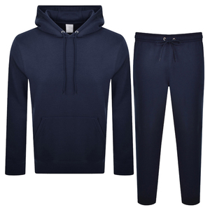Usine en gros pull à capuche survêtement nouveau Design décontracté tricot haut broderie motif décoration uni teint à capuche - Product Image 1