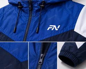 Veste coupe-vent à capuche unisexe de haute qualité pour adultes, été, extérieur, 100% polyester, vente chaude, vestes confortables, prix bas - Product Image 6