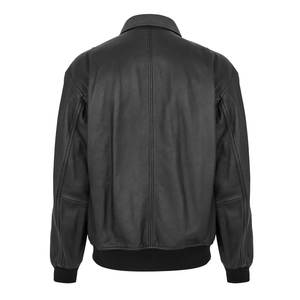 Winter <b>Men</b> <b>Bomber</b> <b>Jacket</b> Wholesale Factory Price Custom Logo Streetwear <b>Varsity</b> Baseball Style Casual Fashion Outerwear <b>Jackets</b> - Product Image 2