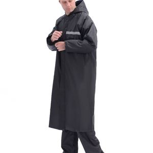Imperméable en toile à capuche en gros pour hommes, écologique, léger, pour chantier, usage extérieur, couleurs et logos personnalisés - Product Image 5