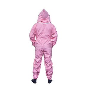 Traje de apicultura de color rosa 2025/traje de protección de abejas traje de apicultura de cuerpo completo de algodón profesional hecho por América - Product Image 3