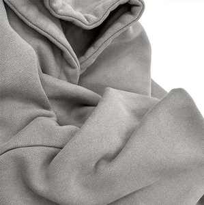 Sweat-shirt à capuche en molleton délavé personnalisé pour homme et femme, streetwear, surdimensionné, vintage, lavé, épaules tombantes - Product Image 6