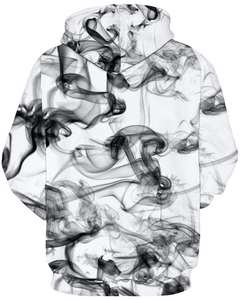 Nouvel Arrivage – Sweat à Capuche Luxe Oversize 450 g/m² Hiver, Motif Graphique Brodé pour Hommes et Garçons, Coupe Ample et Épaisse - Product Image 2