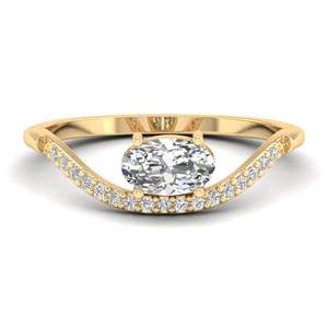 REYES diseño clásico 14K 18K oro blanco laboratorio crecido diamante anillo para mujer venta al por mayor regalo de compromiso personalizado joyería fina - Product Image 6