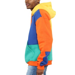 2023 nuevo logotipo personalizado nuevos hombres Otoño e Invierno Casual sólido manga larga hombres sudaderas con capucha Jersey personalizado algodón - Product Image 3