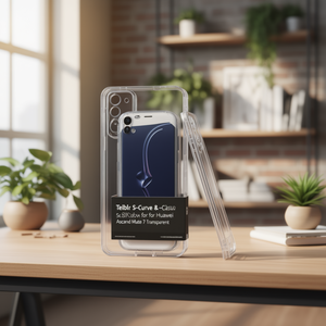 Funda de Silicona Telstar S-Curve para Huawei Ascend Mate 7 Transparente - Product Image 3