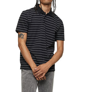 Los más vendidos, nueva ropa de moda, jersey de poliéster y algodón de primera calidad, polos de tela de punto personalizados de talla grande para hombre - Product Image 4